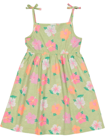 Floral Print Cotton Dress