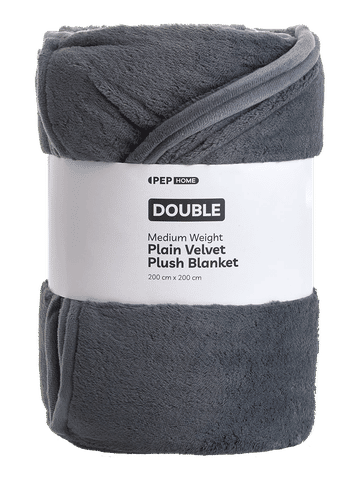 Double Velvet Plush Blanket
