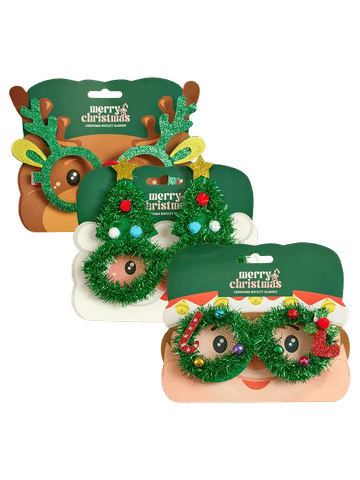 Festive Christmas Glasses
