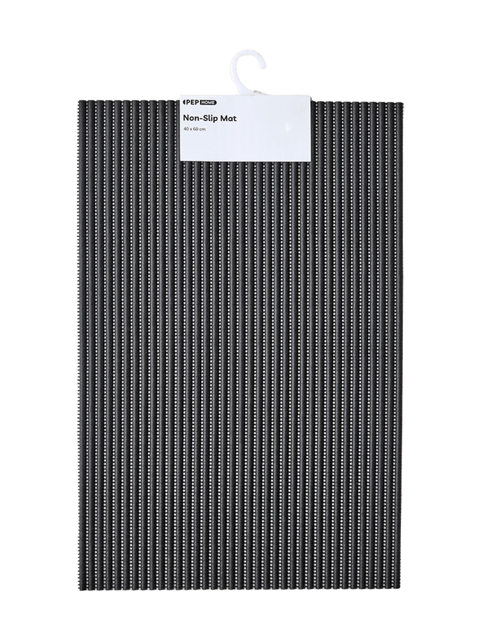 Black Striped Non-Slip Mat 40x60cm