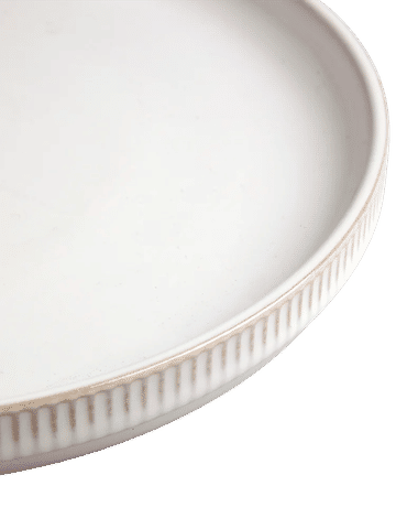 Minimalist Ceramic Dinner Plate 20.5cm