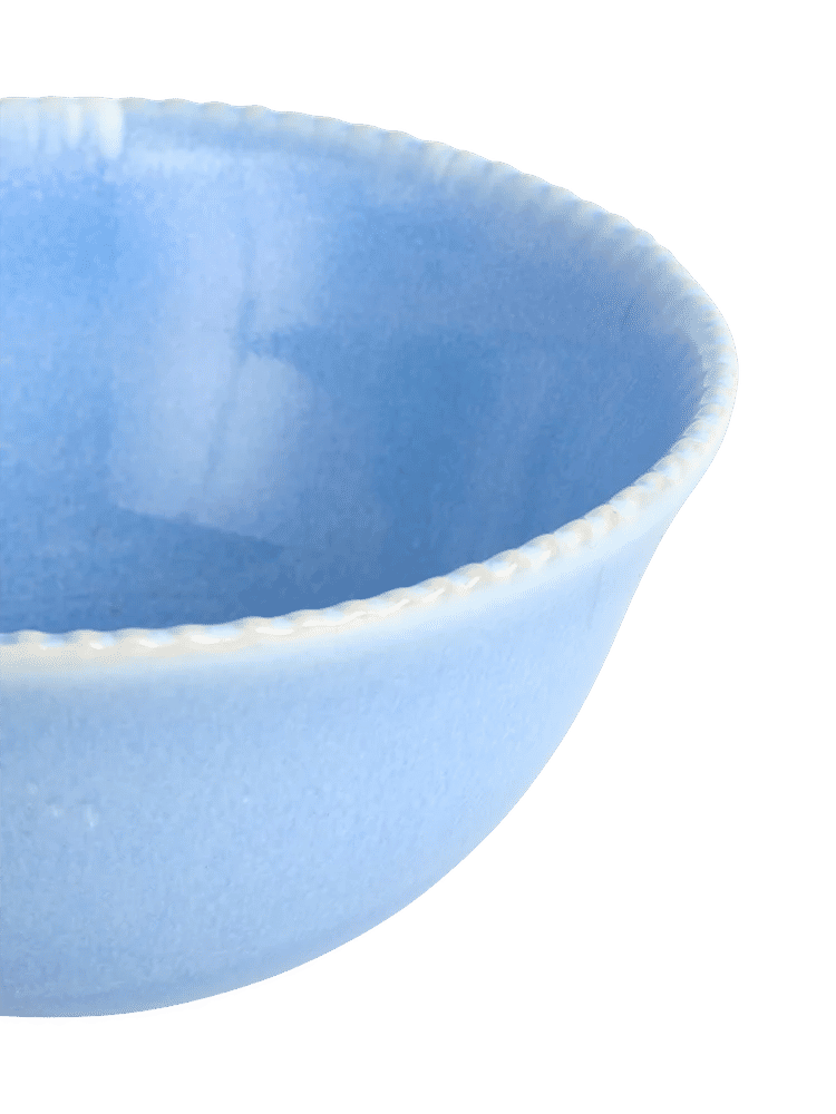 Blue Ceramic Serving Bowl 15.5cm (1)