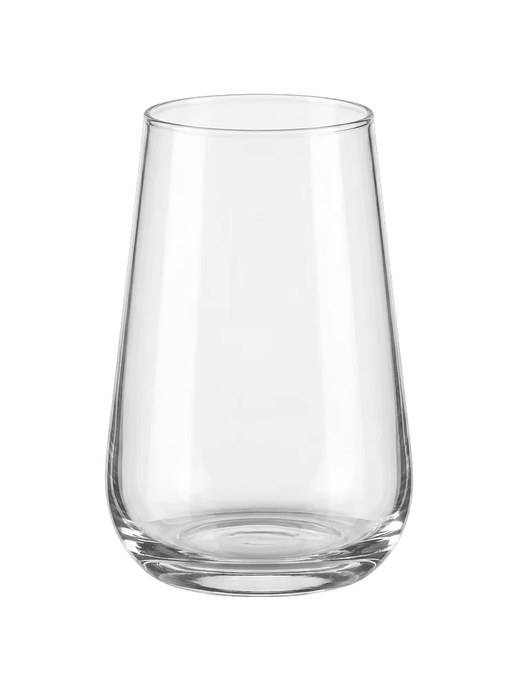 Coloured Glass Tumblers ( Assorted ) 5.5x6x12cm (3)