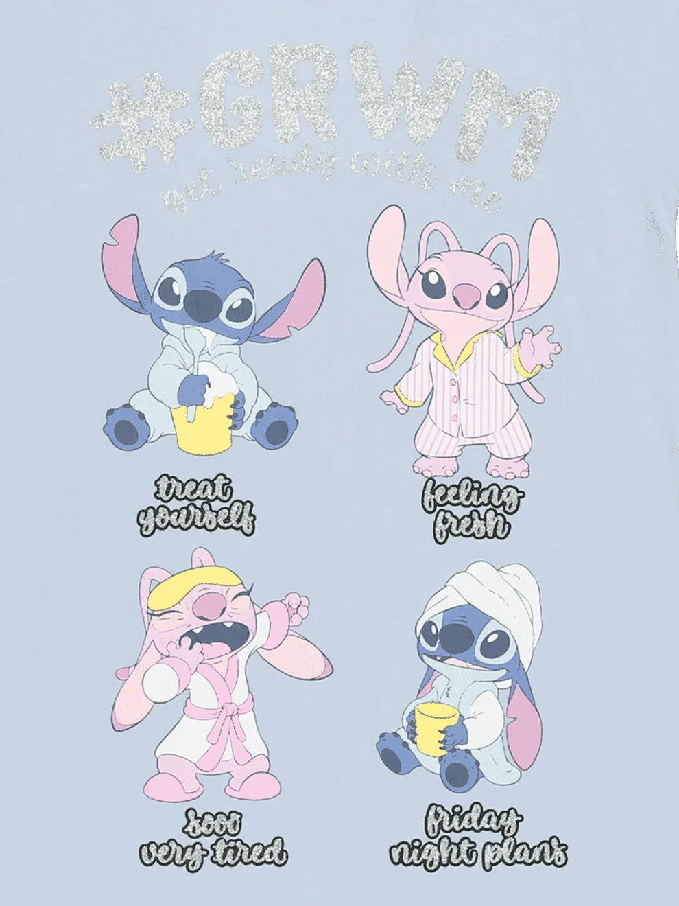 Stitch Graphic Print Sleepshirt (1)