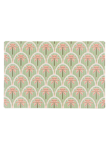 Palm Print Rectangular Placemat (Assorted)
