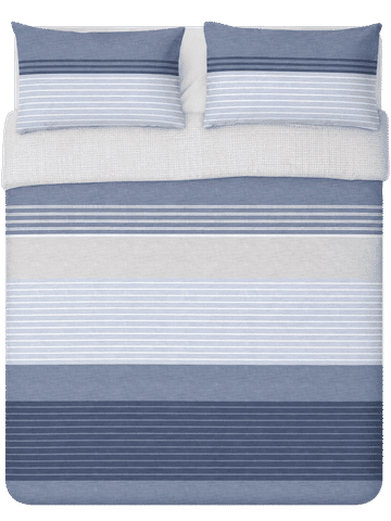 King Size Striped Duvet Cover