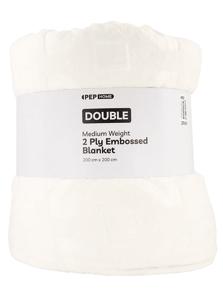 Double Embossed 2-Ply Blanket