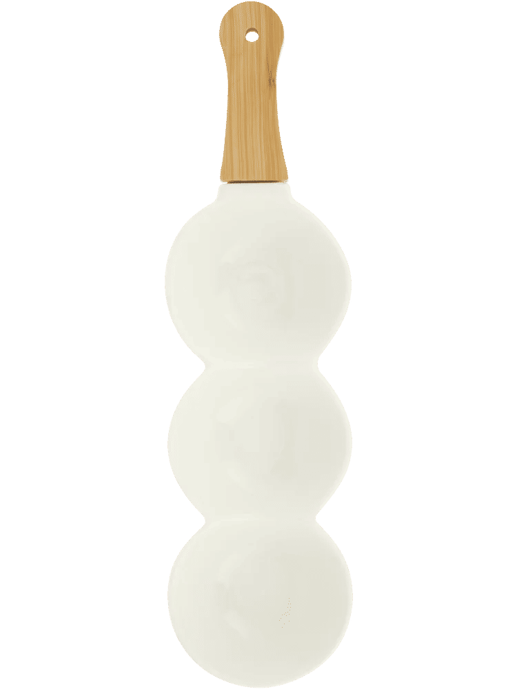 Three Section Ceramic Serving Dish 37cm