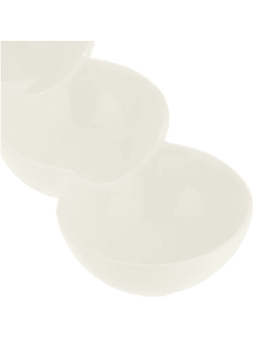 Three Section Ceramic Serving Dish 37cm