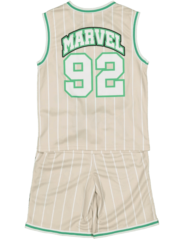 Marvel Basketball Top And Shorts Set (1)