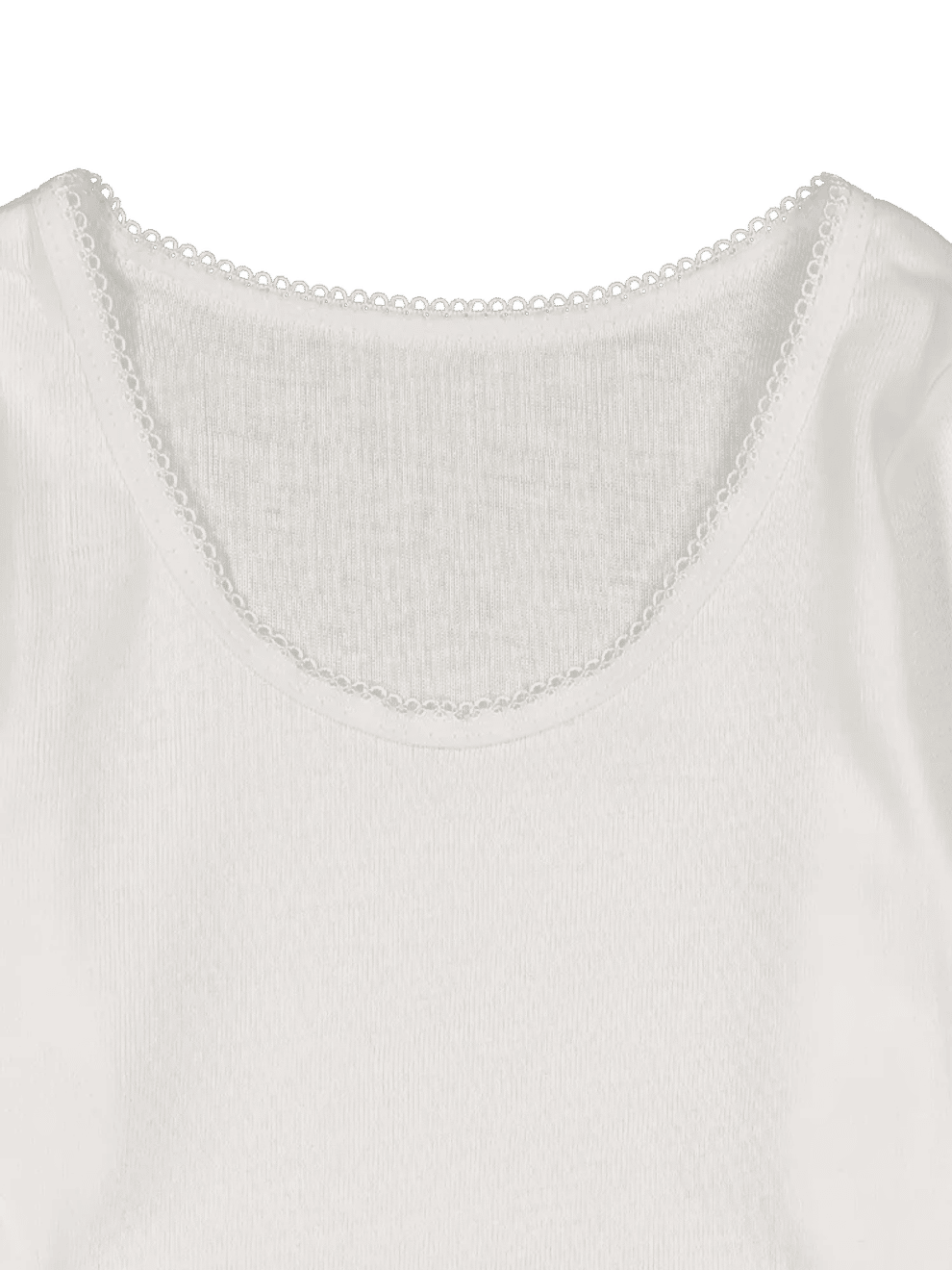 Long Sleeve Lace Trim Vest (2)