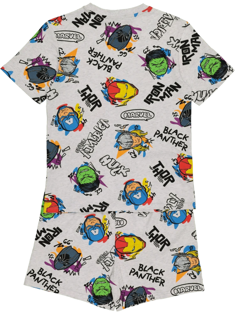 Marvel Superhero Print Pyjama Set (1)