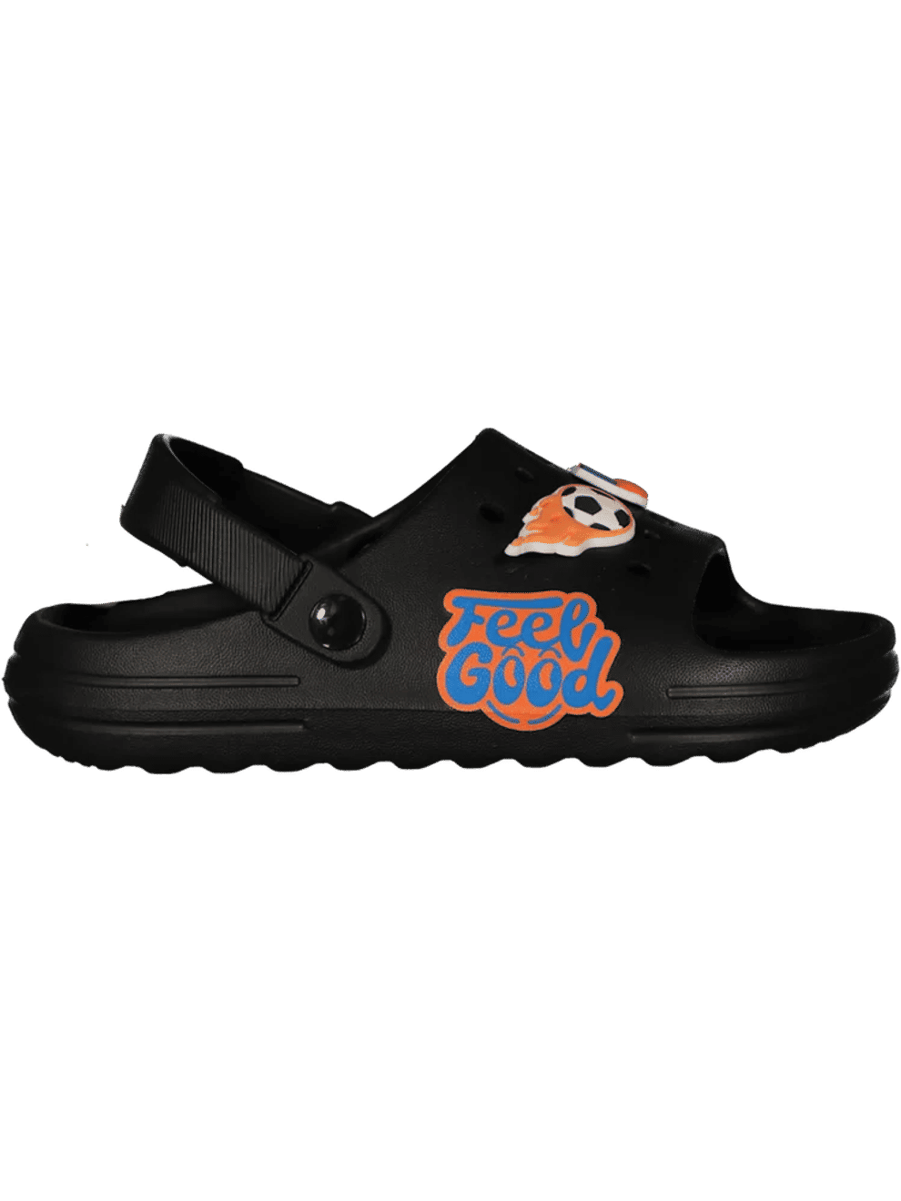 Black Feel Good Sandals