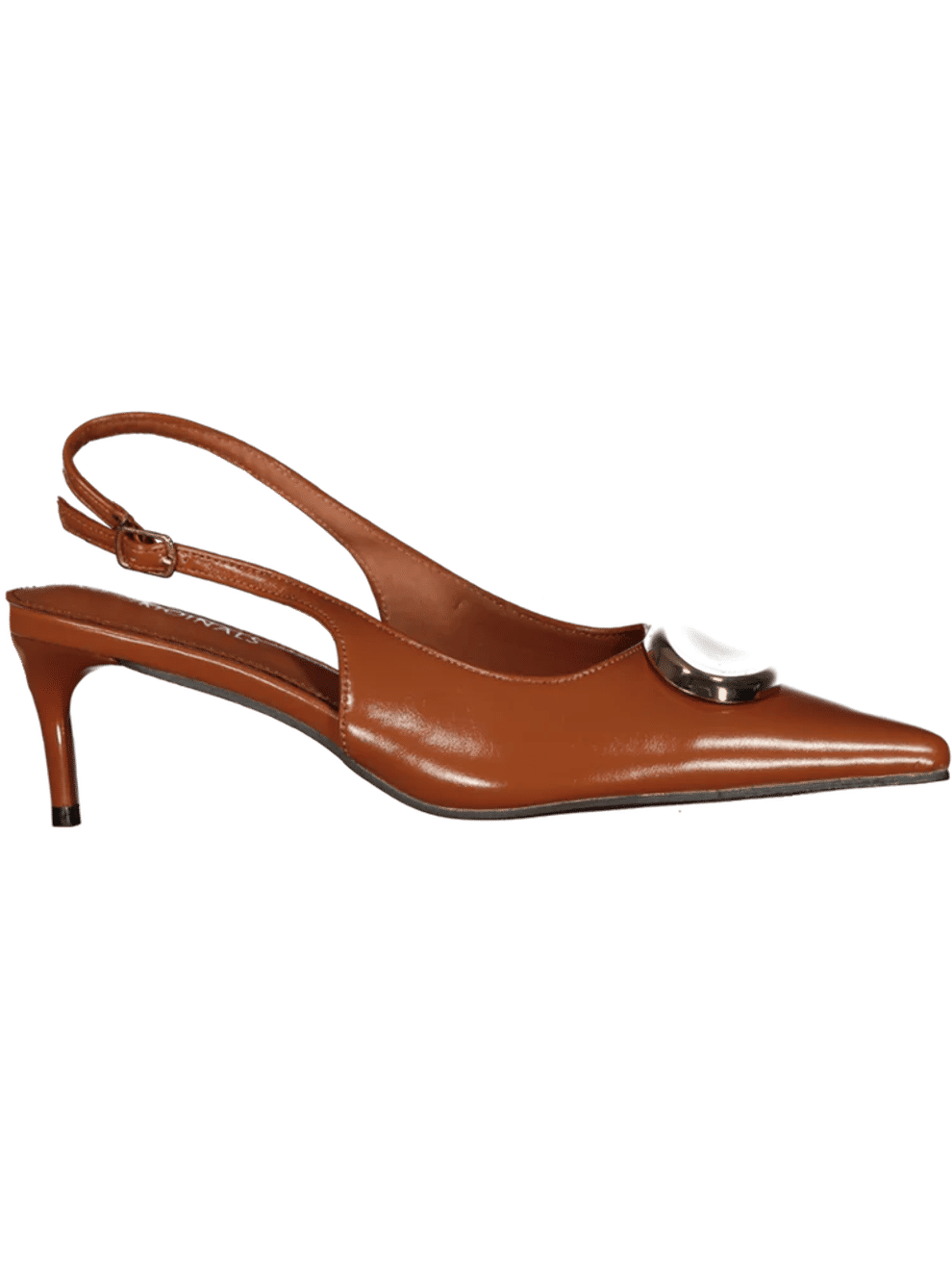 Tan Slingback Kitten Heels (1)