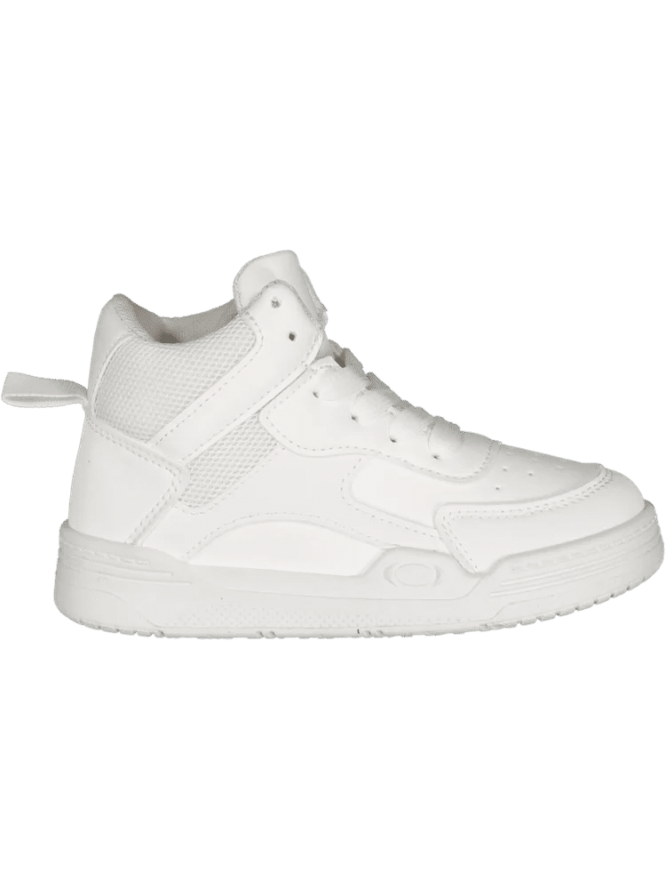 White Hi-Top Sneakers