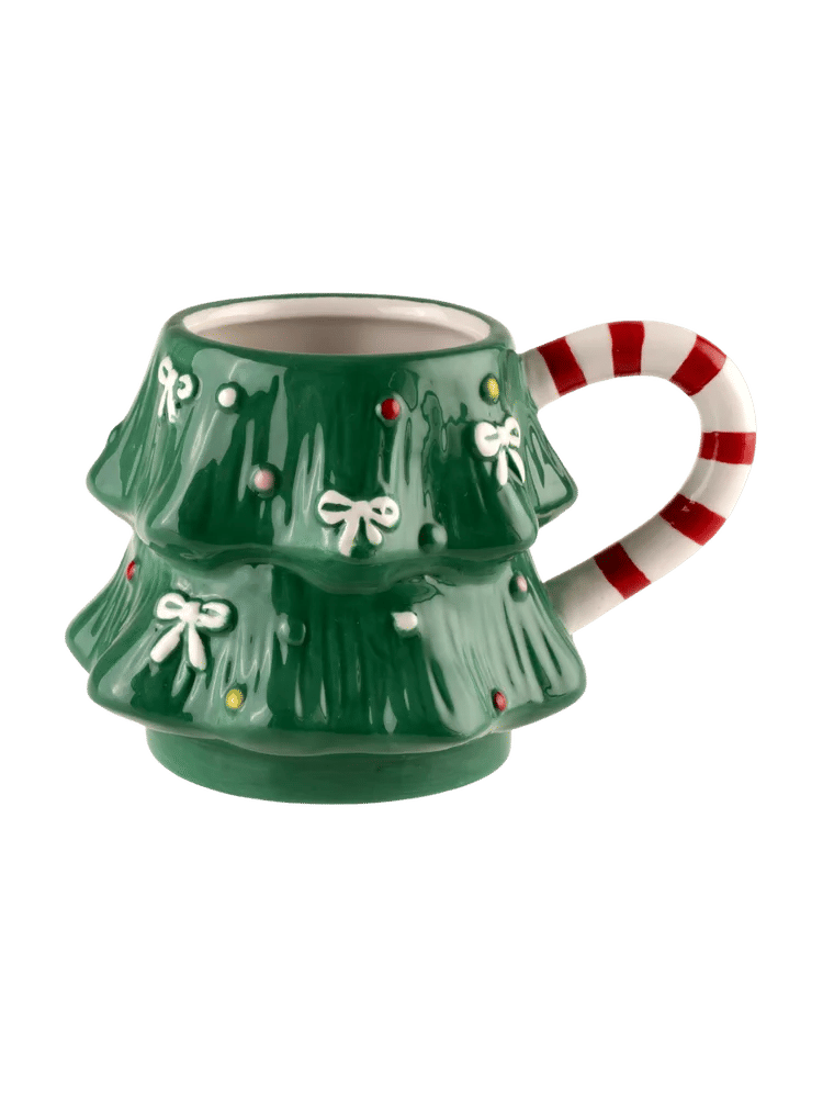 Festive Shaped Ceramic Mugs (Assorted) (3)