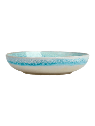 Reactive Glaze Round Dinner Plate 19.5cx4.5cm