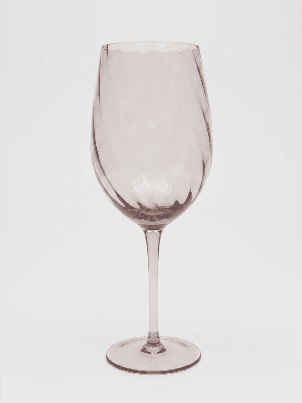 Grey Hammered Glass Wine Goblet 24cm (1)