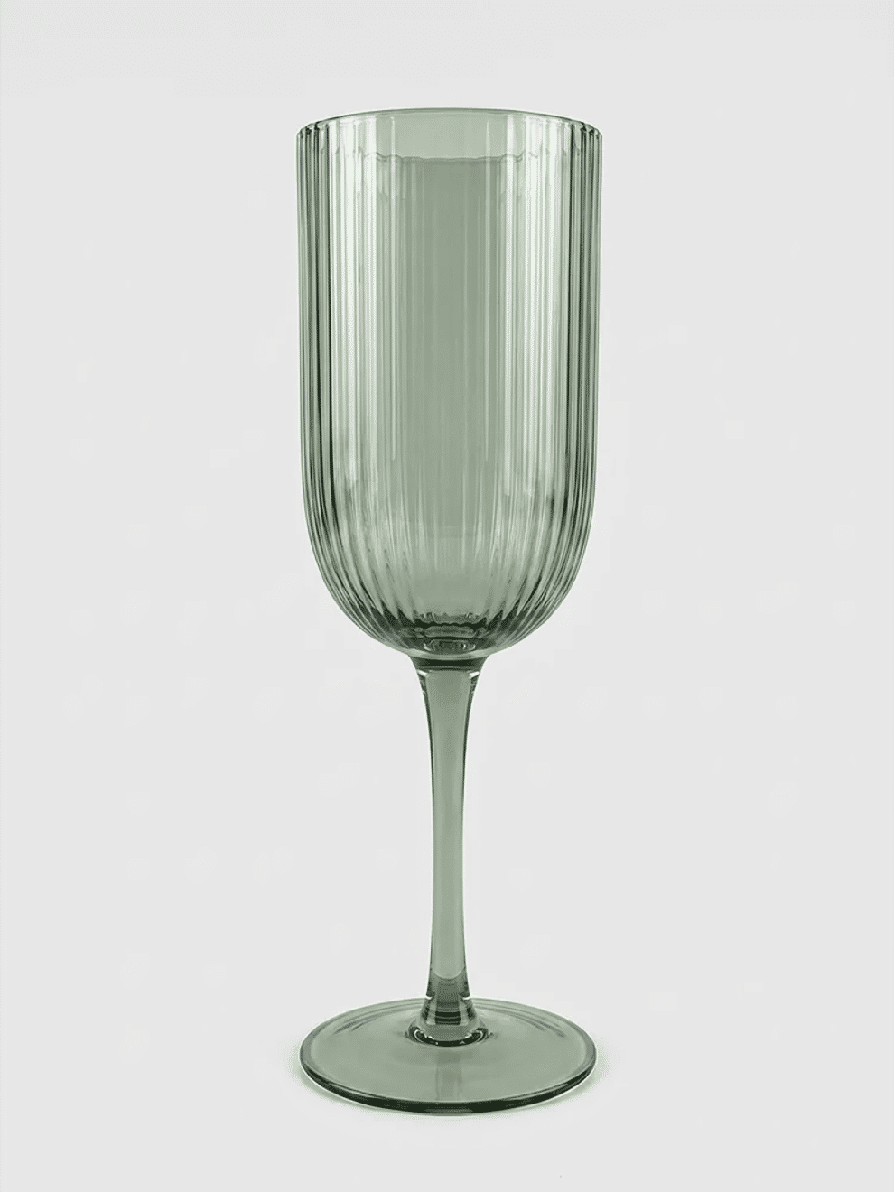Ribbed Wine Glass 22cm