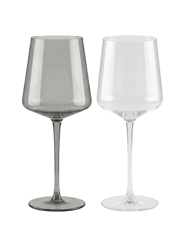 Elegant Clear Wine Glasses ( Assorted ) 8x9x24cm