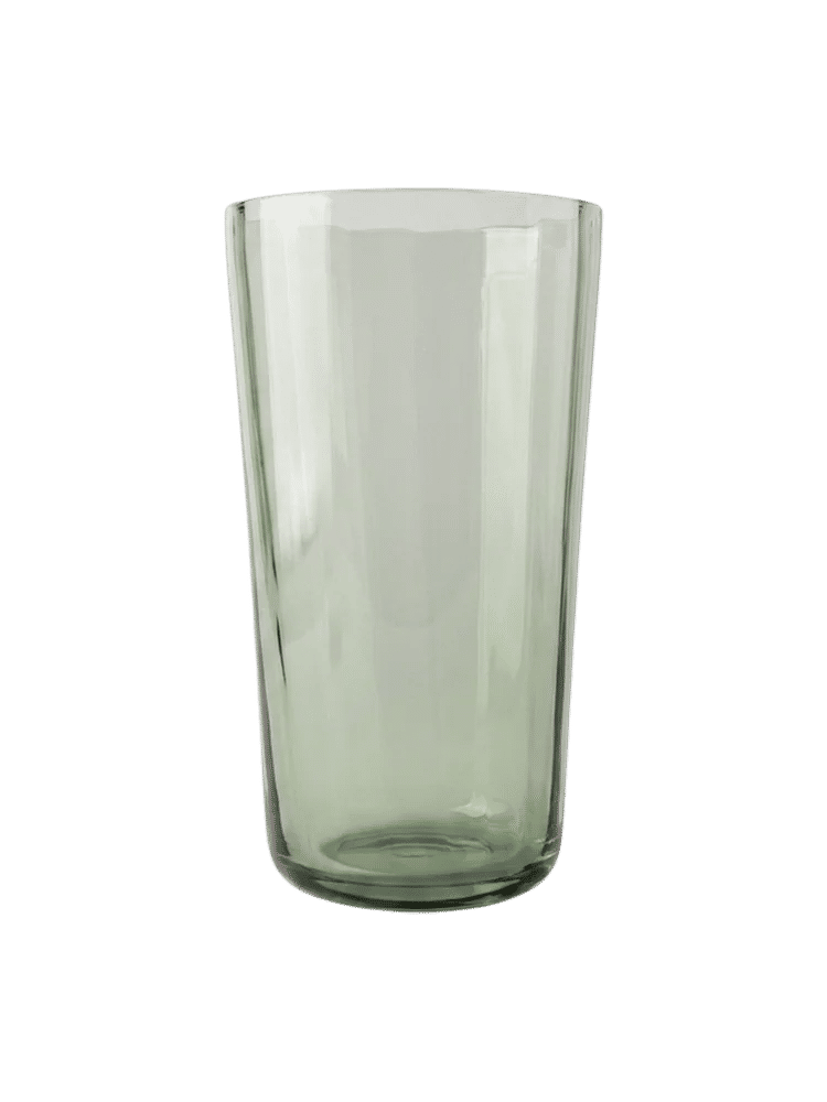 Clear and Tinted Glass Tumbler   ( Assorted ) 9x6.5x15.5cm (2)