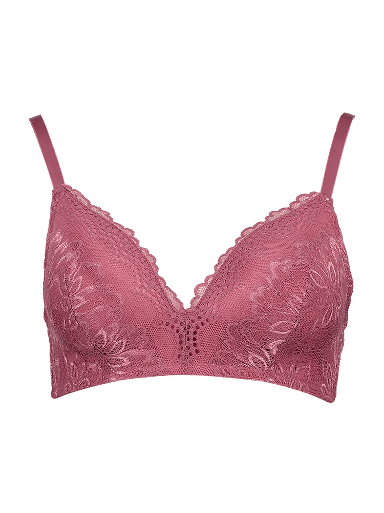 Dusty Pink Lace Bralette