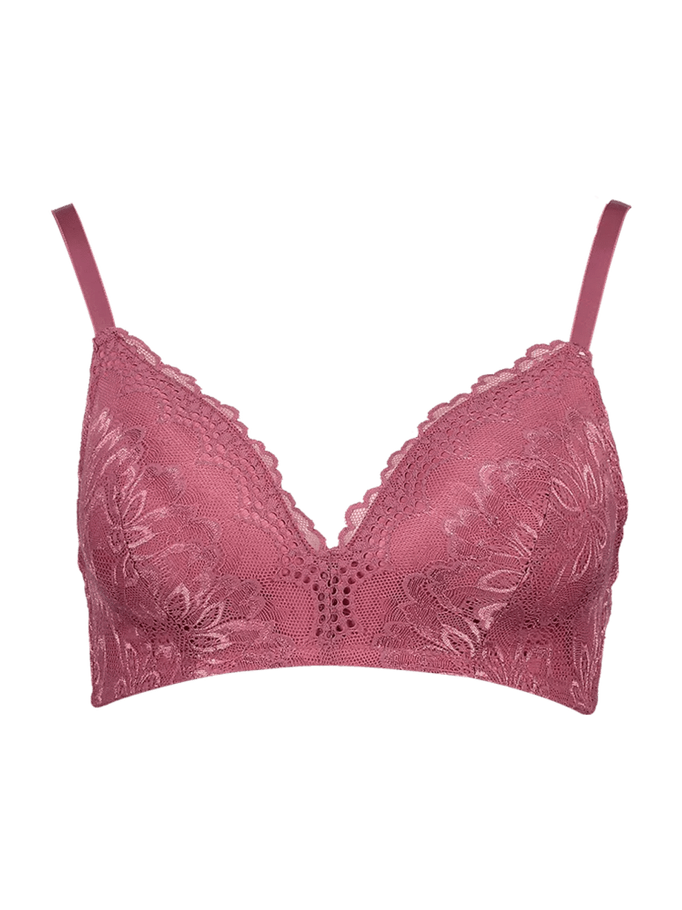 Dusty Pink Lace Bralette