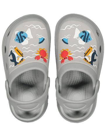 Graphic Shark Sandals