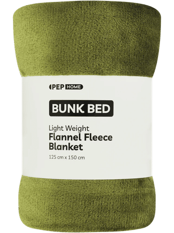 Light Weight Bunk Bed Flannel Fleece Blanket