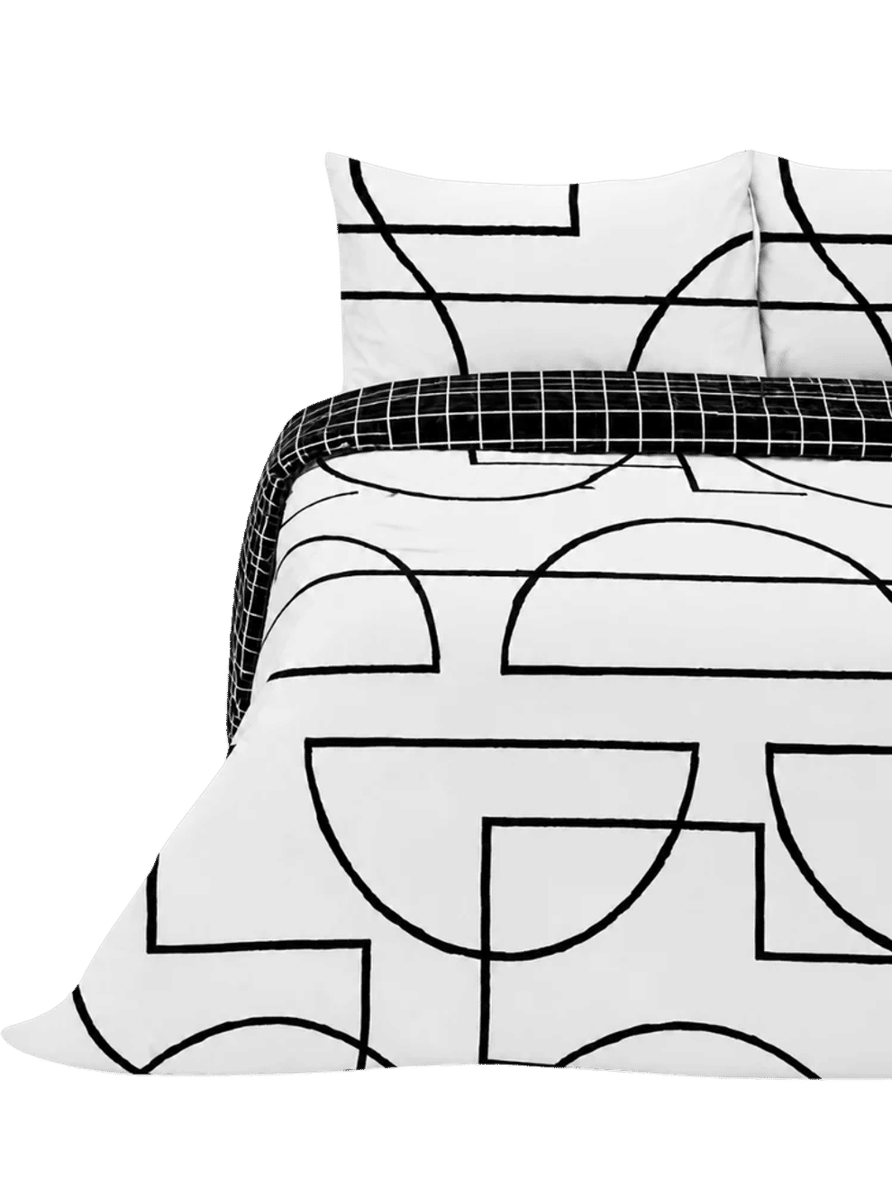 Queen Graphic Print Duvet (1)