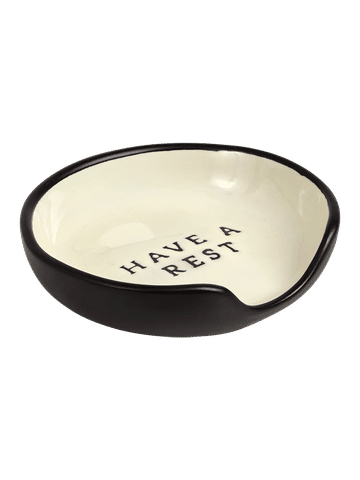 Ceramic Spoon Rest 10.5cm