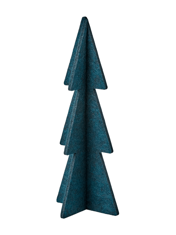 Felt Christmas Trees 40cm (Assorted) (7)