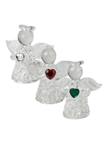 Christmas Glass Angel Figurines (Assorted)