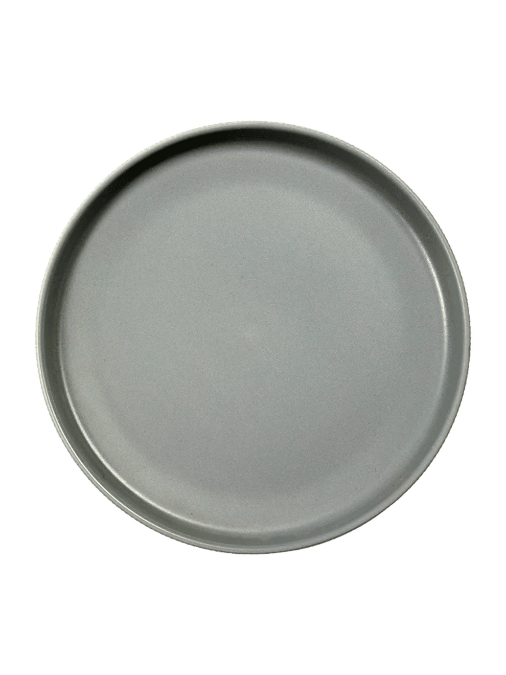 Modern Grey Stoneware Dinner Plate 20.8cm