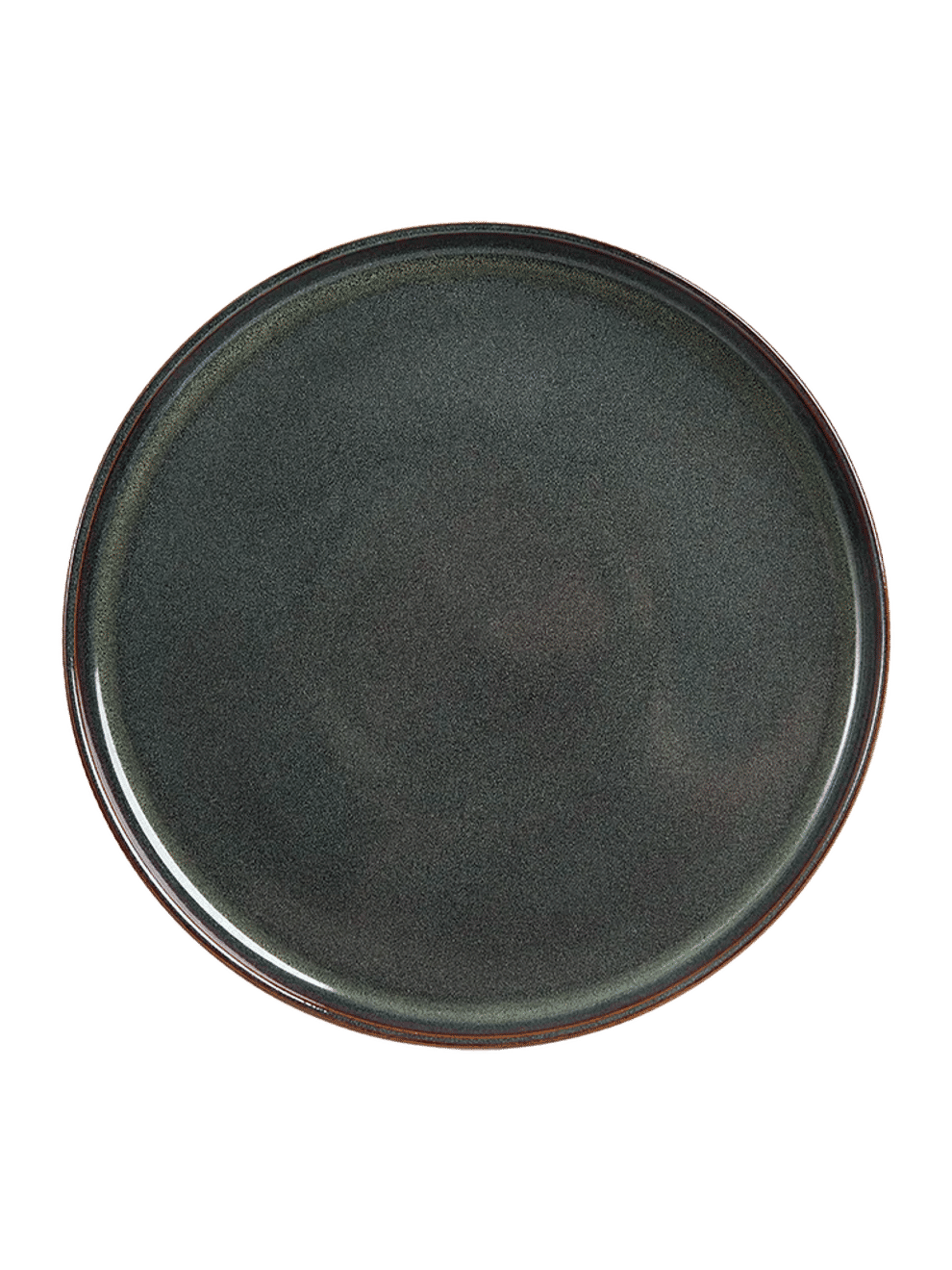 Reactive Glaze Round Dinner Plate