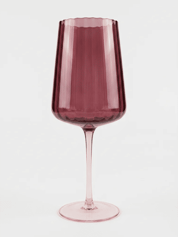 Ribbed Wine Glass 23.5cm