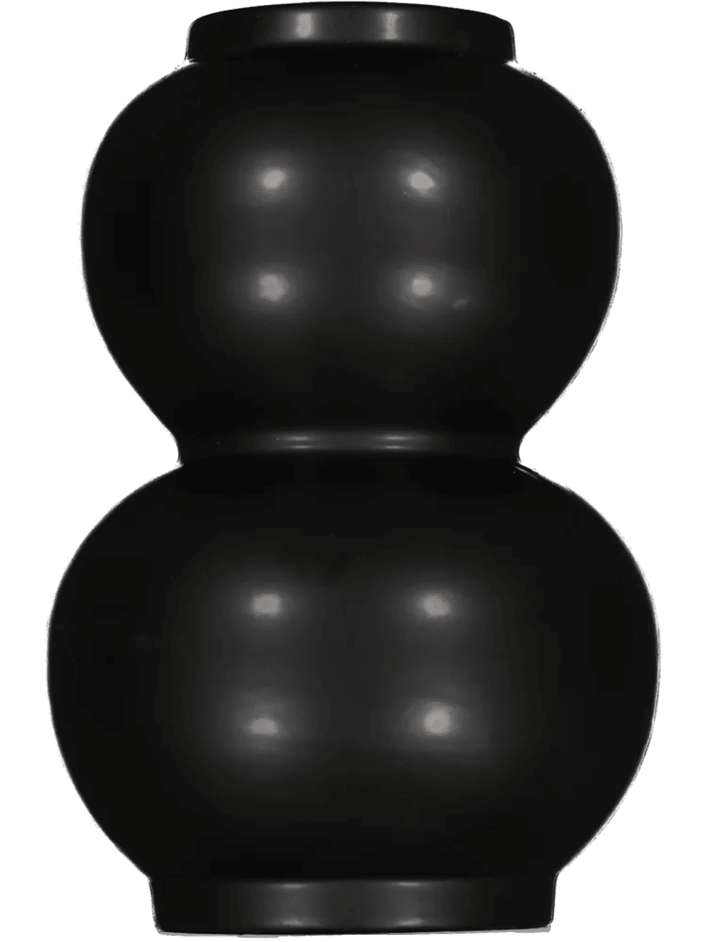 Small Black Bubble Vase