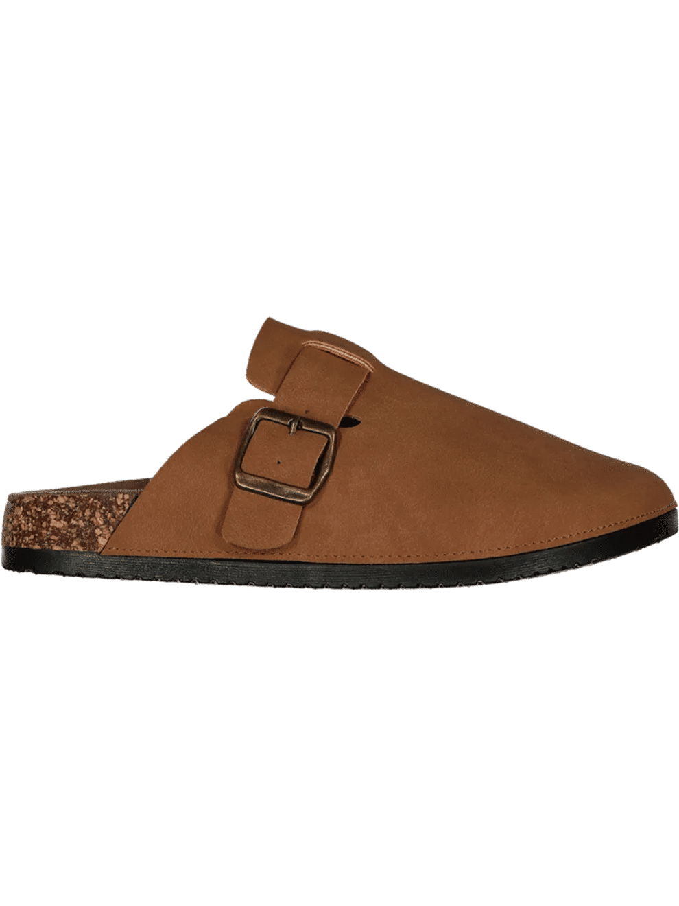 Tan Buckle Sandals