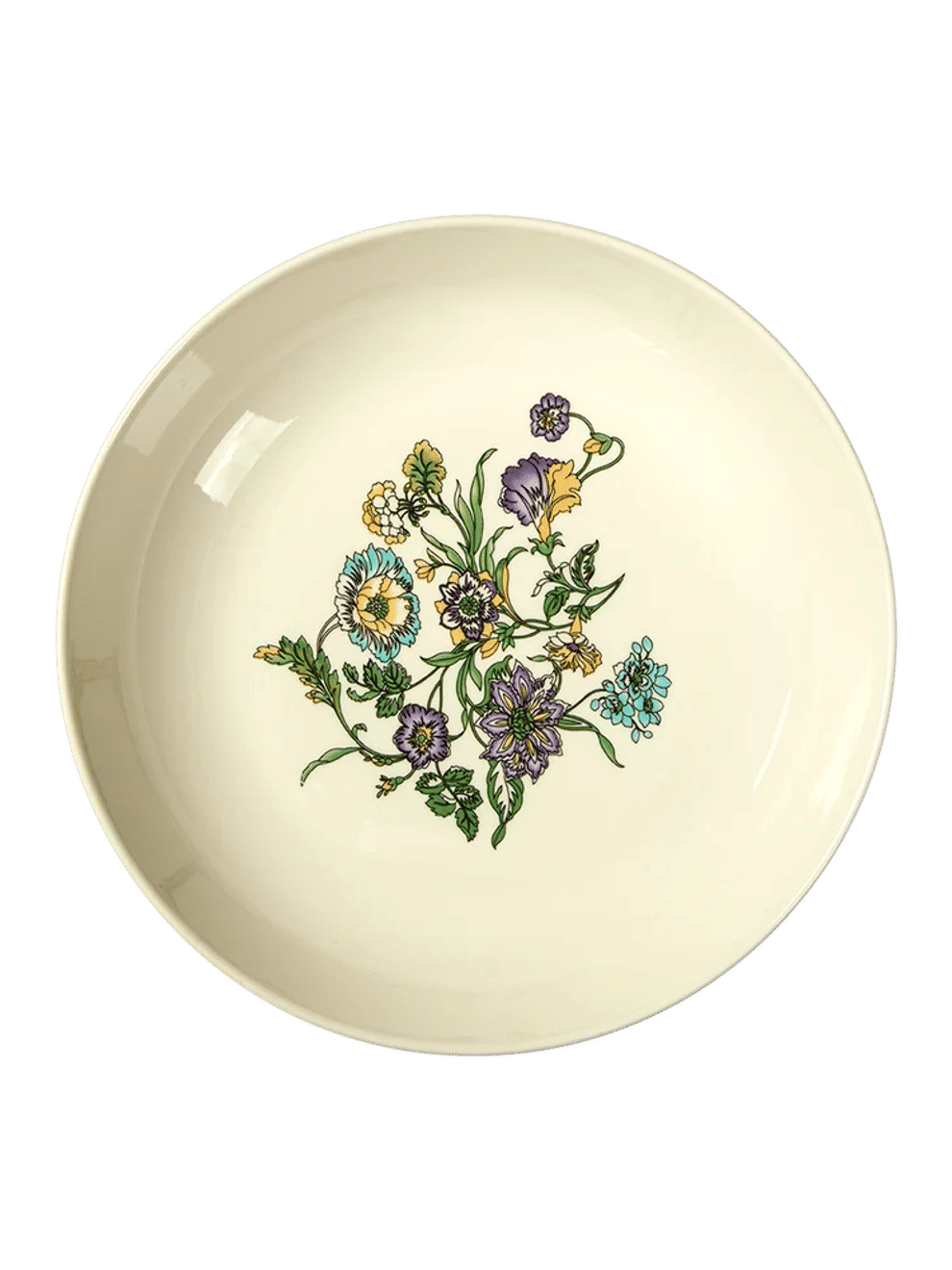 Floral Print Ceramic Serving Bowl 26cm (1)