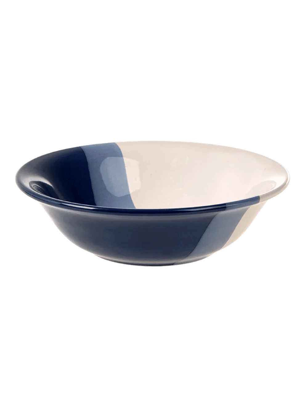 Hand Painted Blue and White Ceramic Bowl