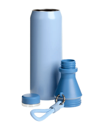 600ml Blue Double Wall Water Bottle