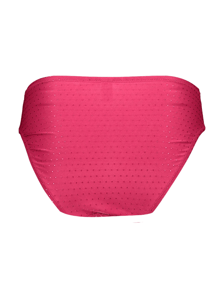 Berry Dotted Lace Detail Panties (1)