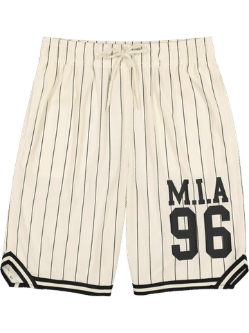 Striped Baseball Shorts