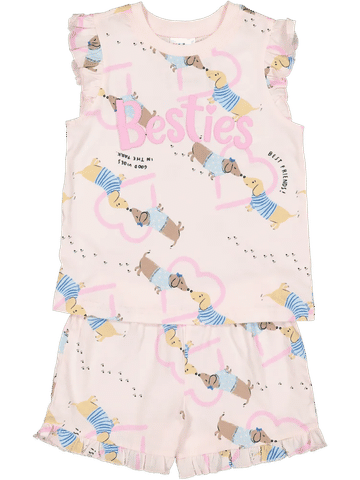 Besties Print Pyjama Set