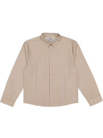 Stripe Long Sleeve Cotton Shirt