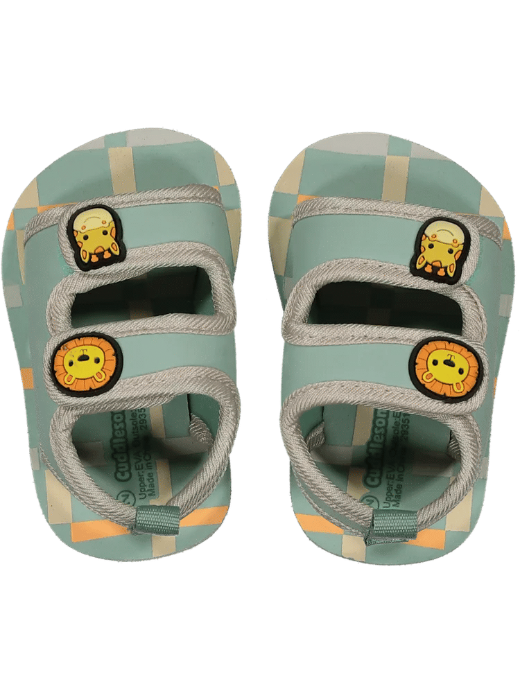 Mint Lion Sandals (2)