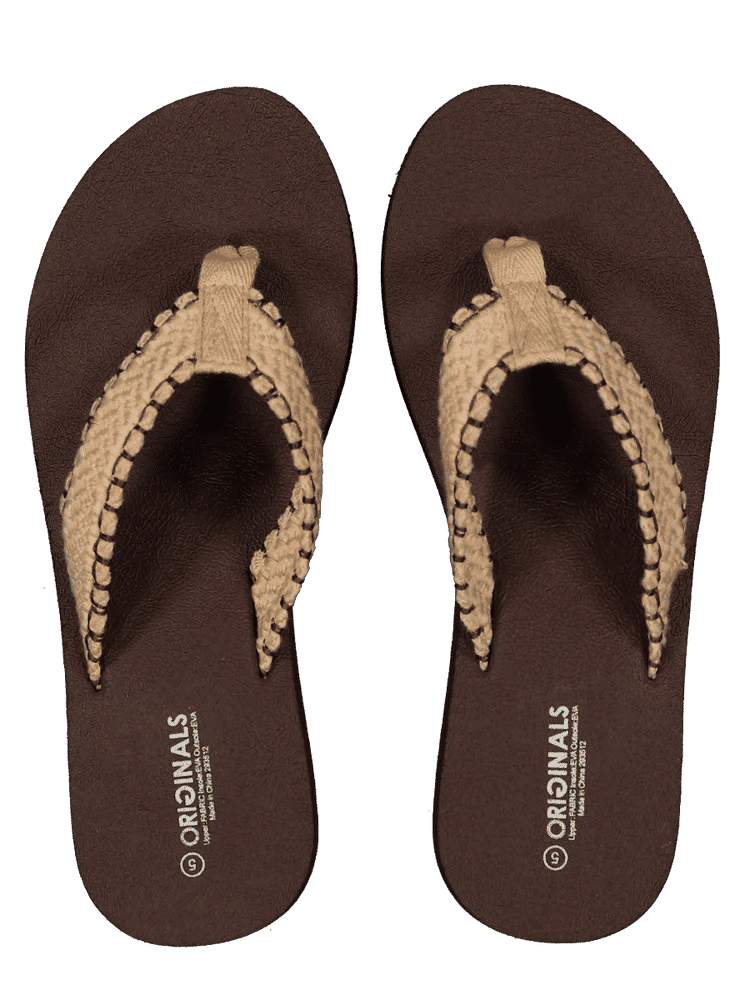 Textured Wedge Flip Flops (2)
