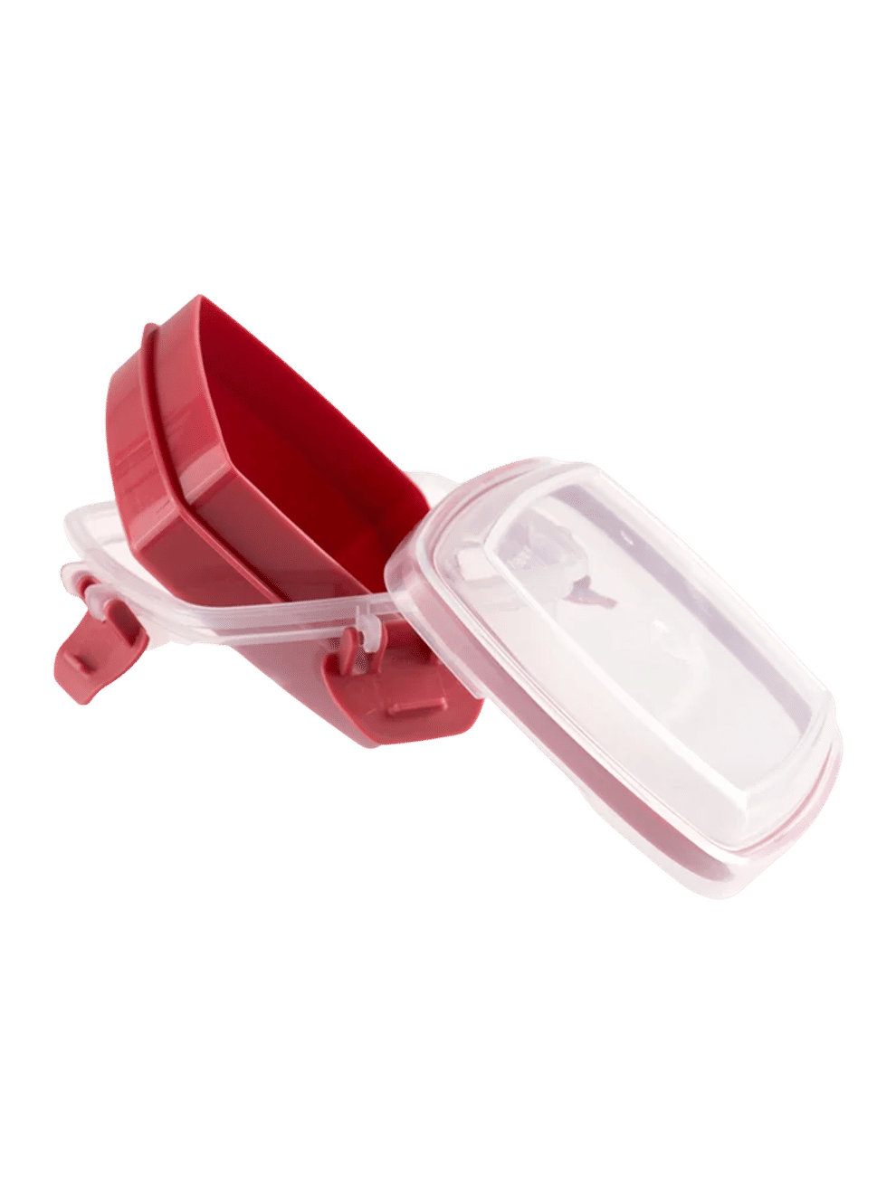 Square Clip Lock Food Container (Colour/Design May Vary) (5)