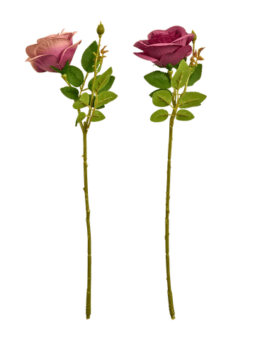 Artificial Single Stem Rose Flower