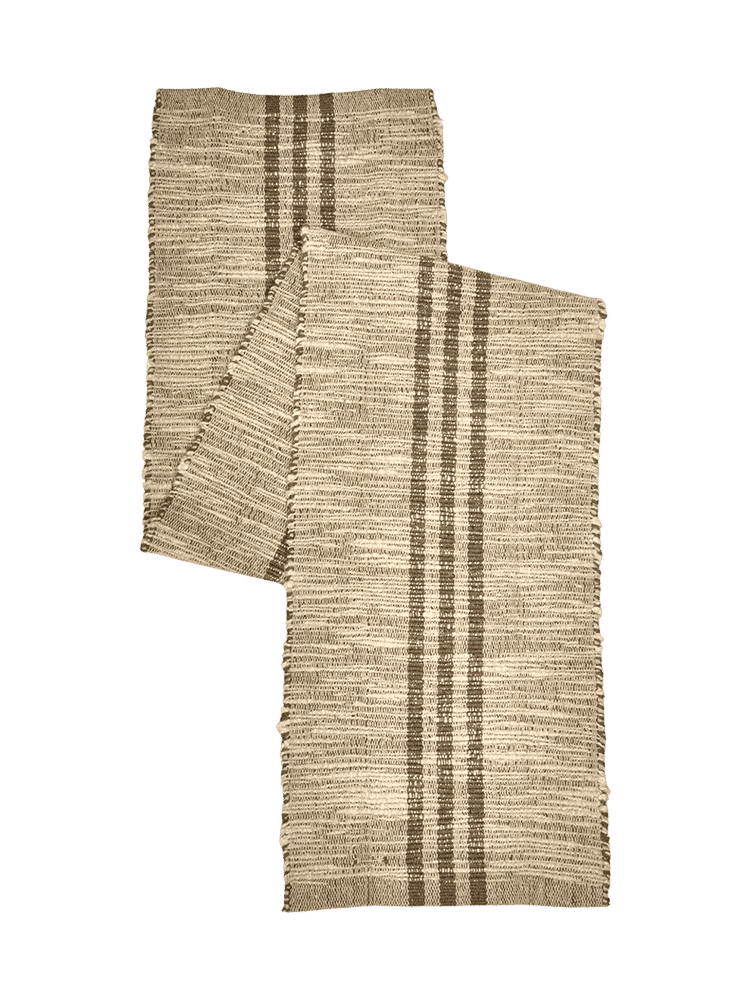 Textured Striped Table Runner 33x170cm (1)